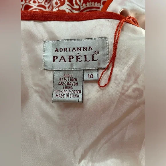 Adrianna papéll 14 linen/rayon 🍊✨ - Picture 11 of 16